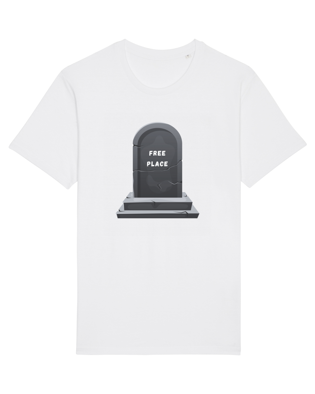 Tricou mânecă scurtă Unisex Rocker White