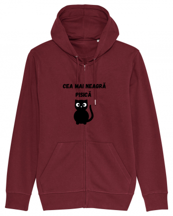 CEA MAI NEAGRA PISICA Burgundy