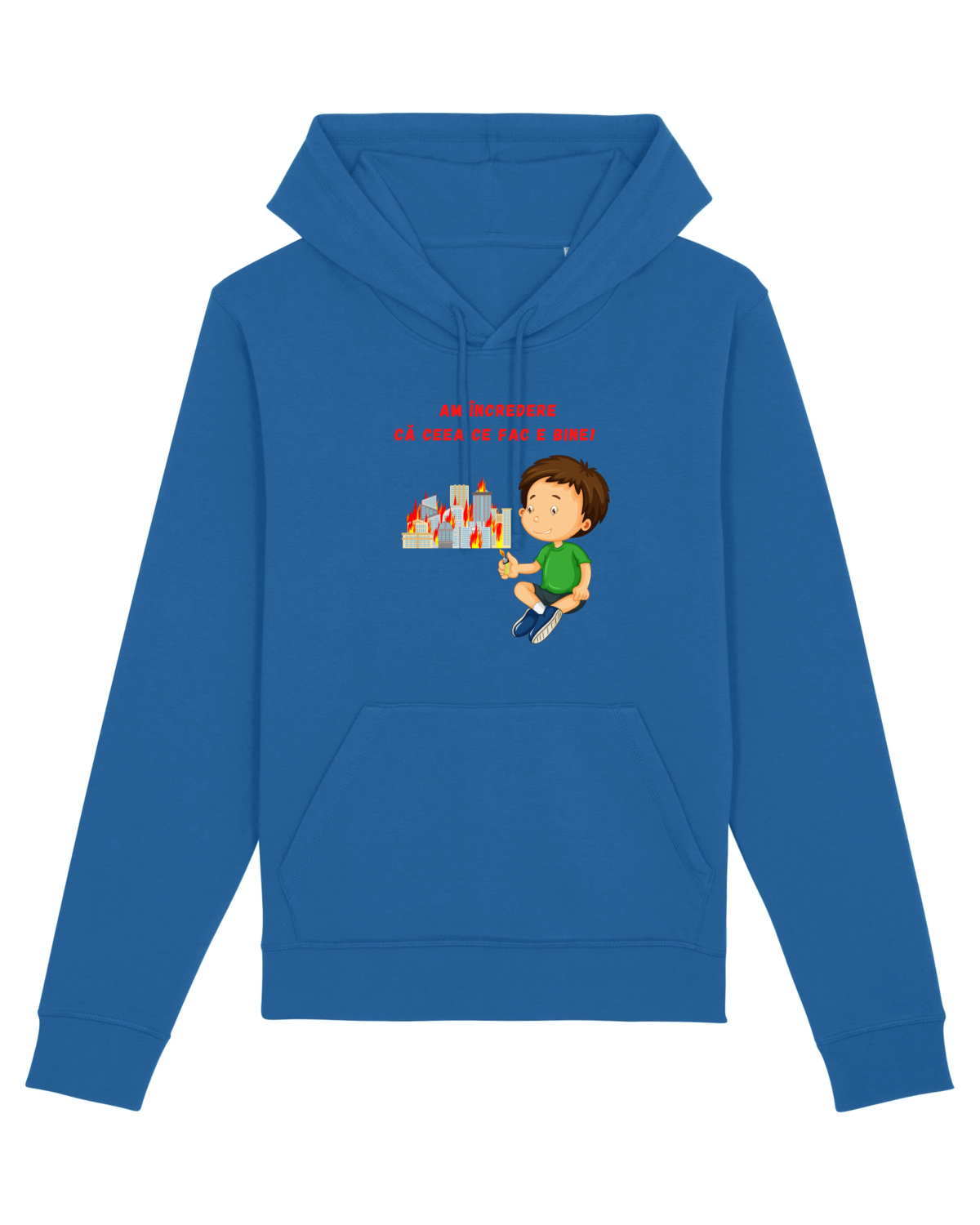 Hanorac Unisex Drummer Royal Blue