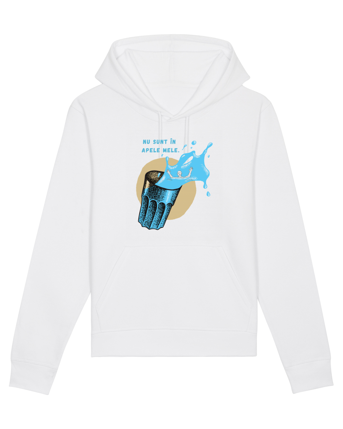 Hanorac Unisex Drummer White