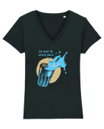 NU SUNT IN APELE MELE Tricou mânecă scurtă guler V Damă Evoker