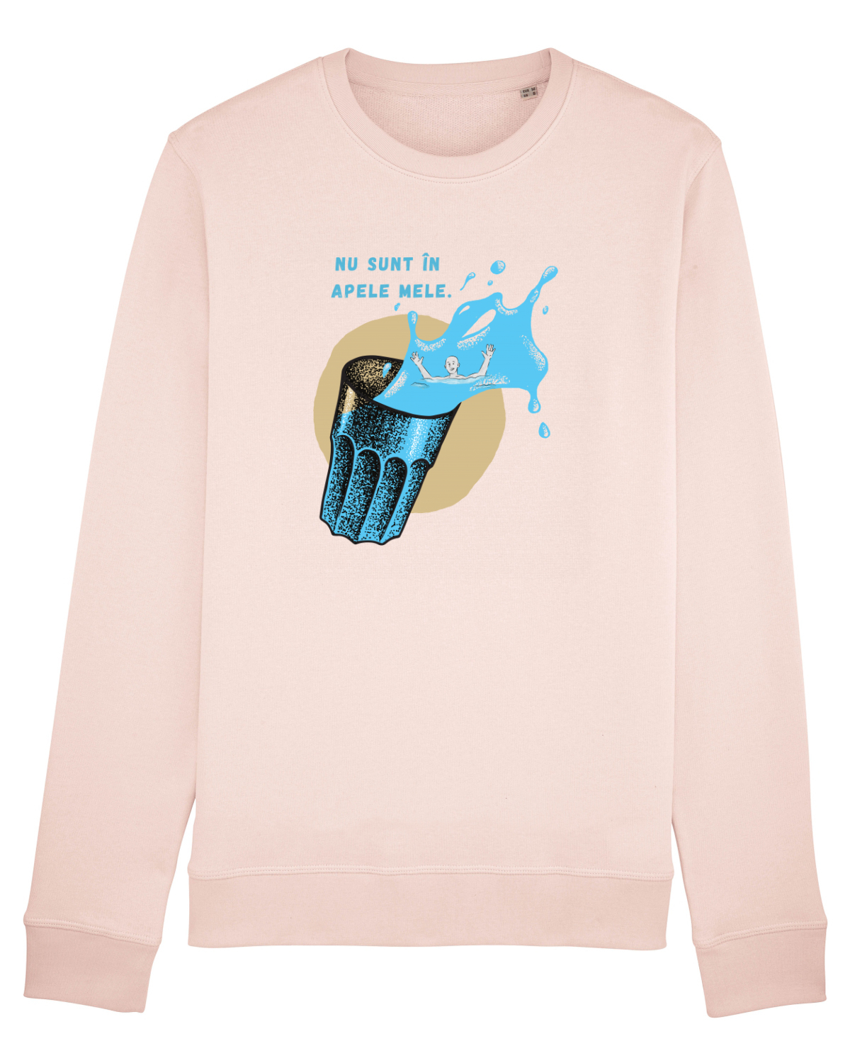 Bluză mânecă lungă Unisex Rise Candy Pink
