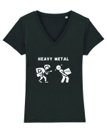 HEAVY METAL Tricou mânecă scurtă guler V Damă Evoker