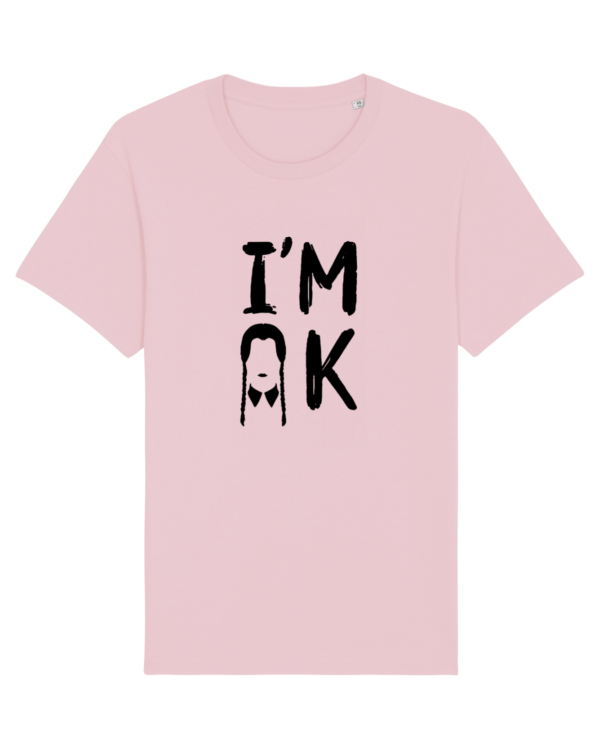Tricou mânecă scurtă Unisex Rocker Cotton Pink
