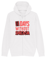 0 days without sarcasm Hanorac cu fermoar Unisex Connector