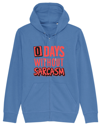 0 days without sarcasm Bright Blue