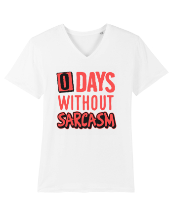 0 days without sarcasm White