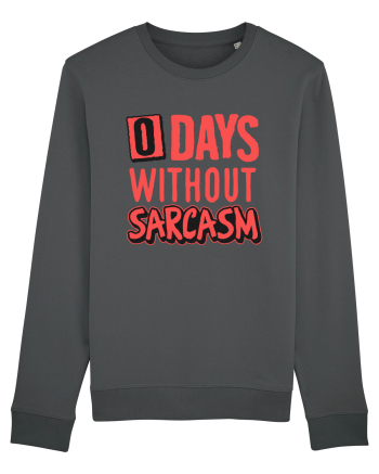 0 days without sarcasm Anthracite
