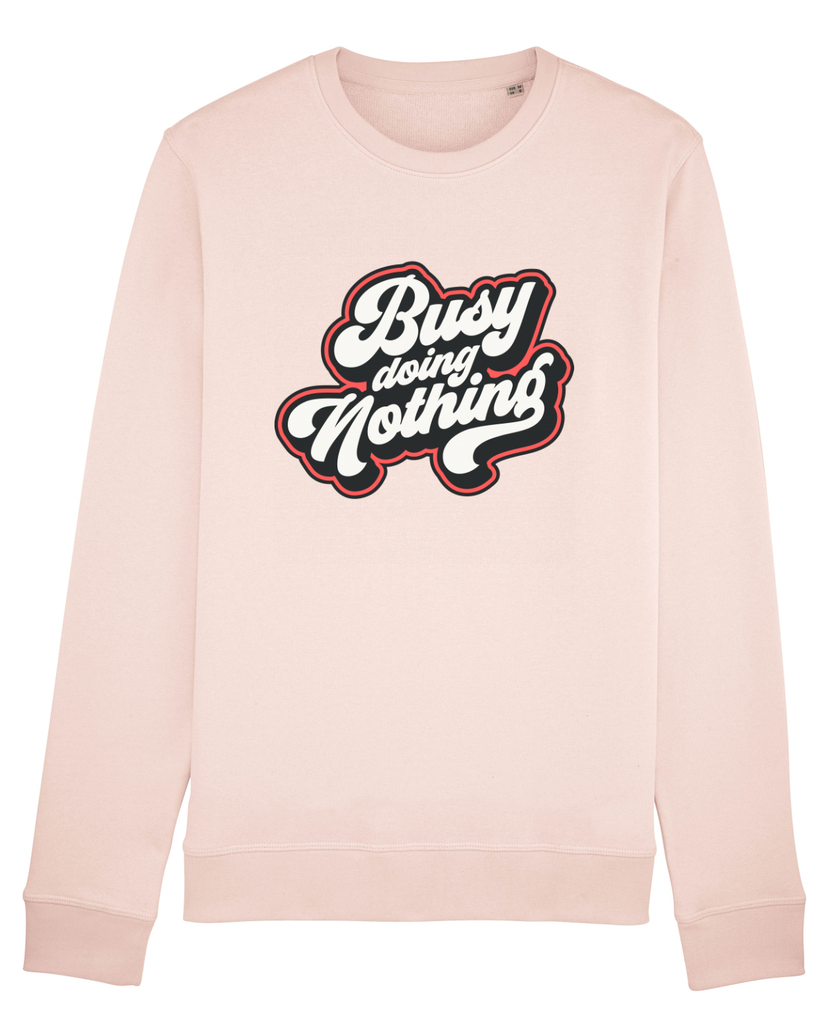 Bluză mânecă lungă Unisex Rise Candy Pink