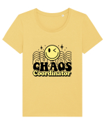Chaos Coordinator Tricou mânecă scurtă guler larg fitted Damă Expresser