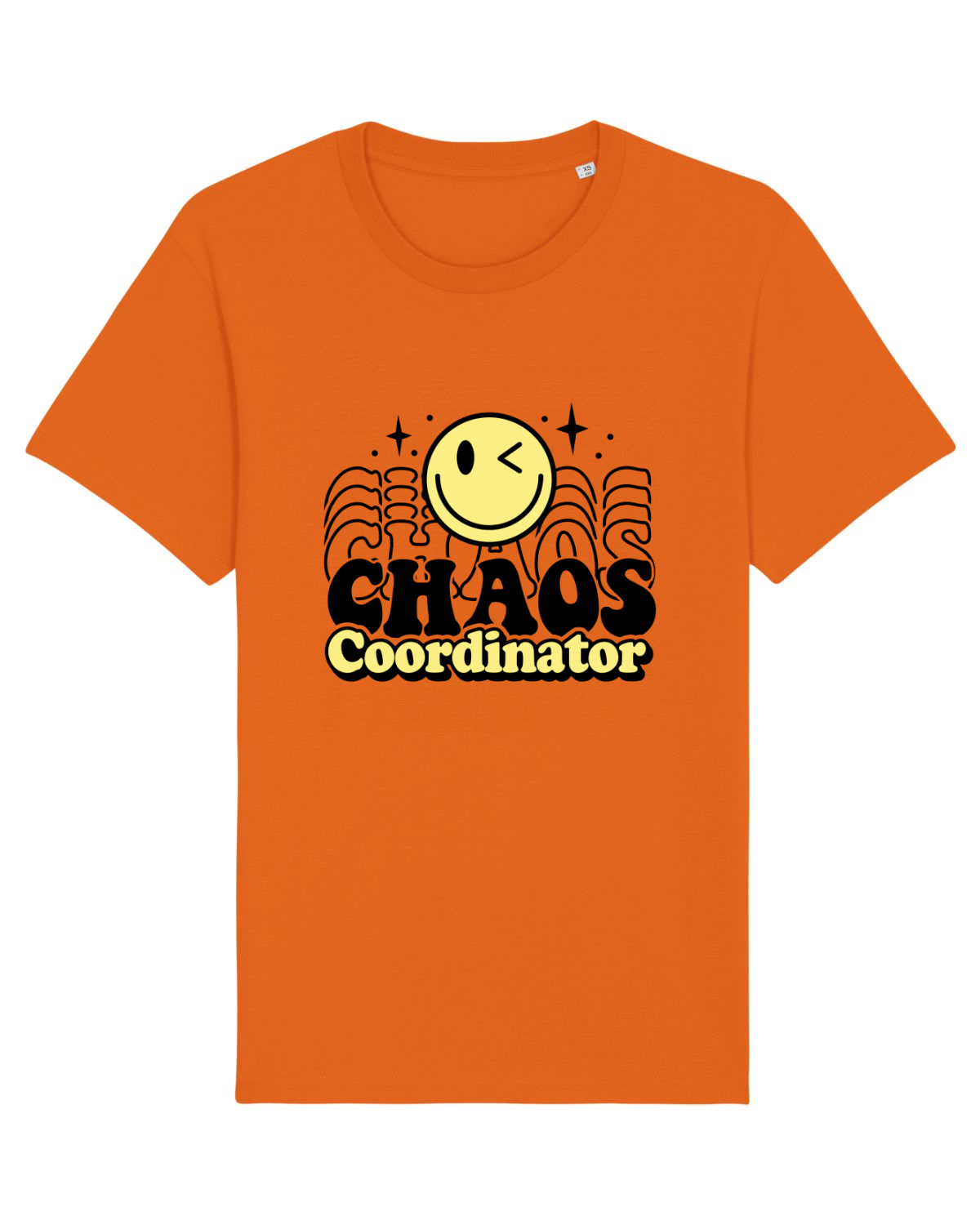 Tricou mânecă scurtă Unisex Rocker Bright Orange