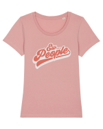Ew People minimal Tricou mânecă scurtă guler larg fitted Damă Expresser