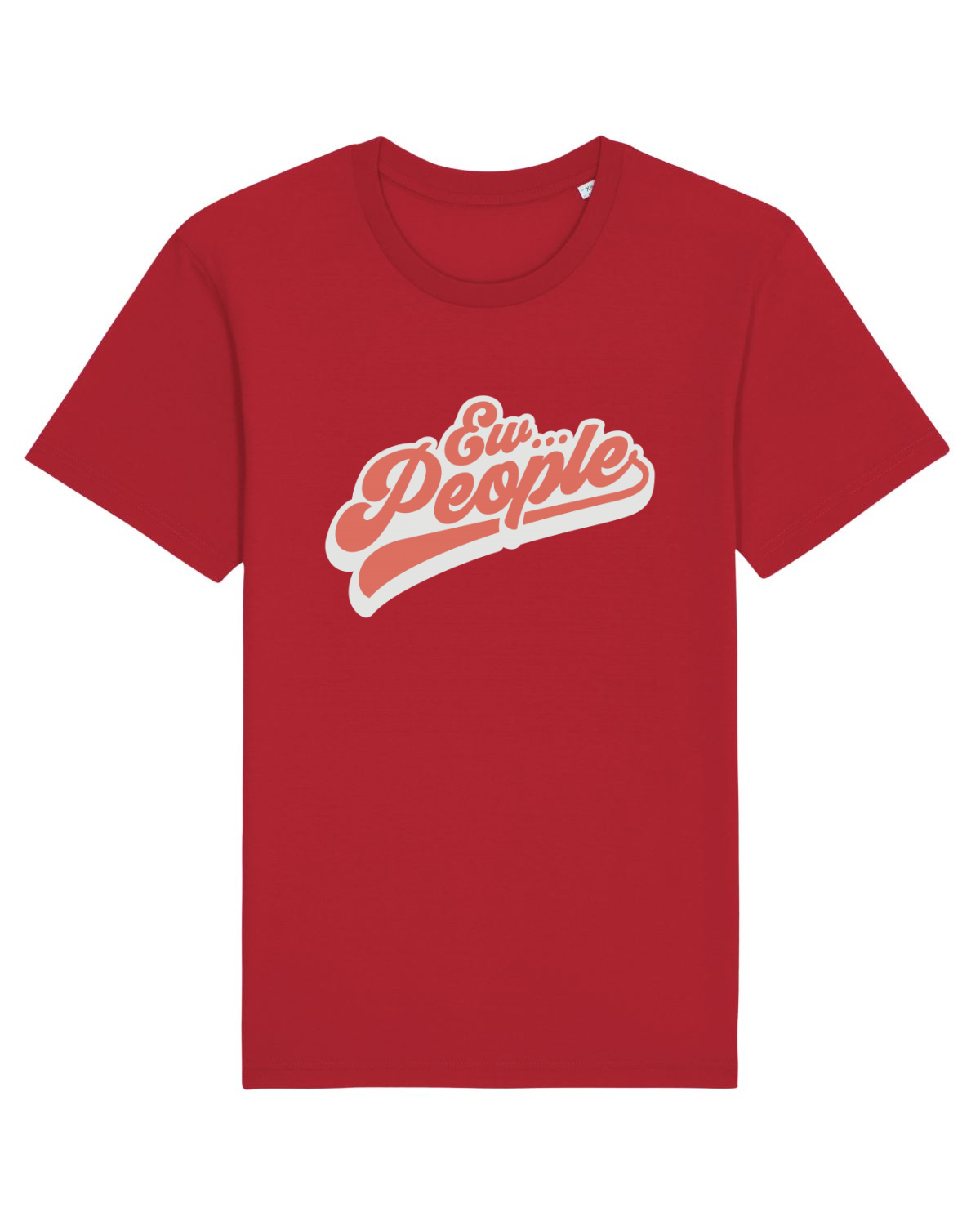 Tricou mânecă scurtă Unisex Rocker Red
