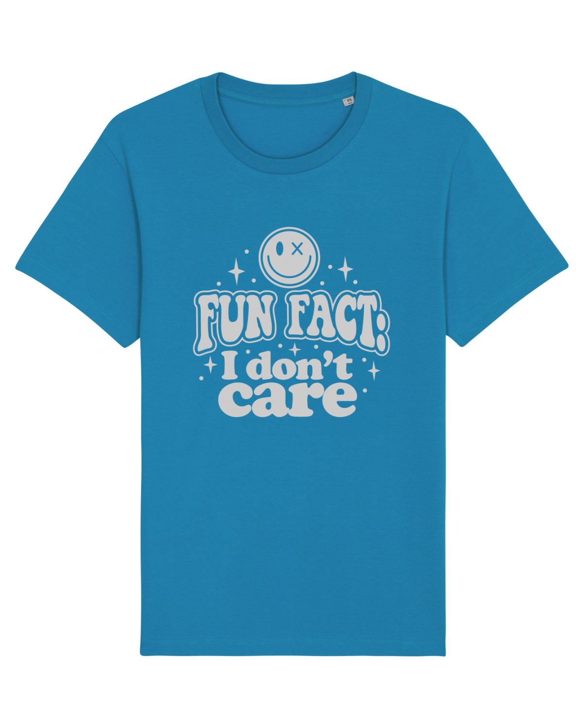 Tricou mânecă scurtă Unisex Rocker Azur