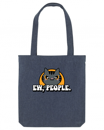 Ew, people | Funny Cat Midnight Blue