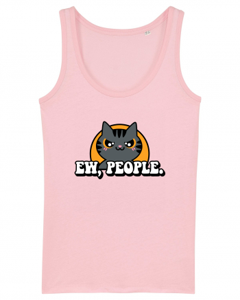 Ew, people | Funny Cat Cotton Pink