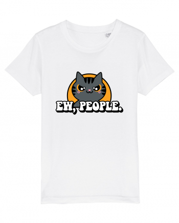 Ew, people | Funny Cat White