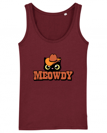 Meowdy Burgundy