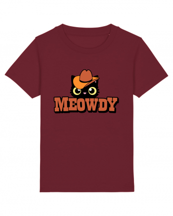 Meowdy Burgundy