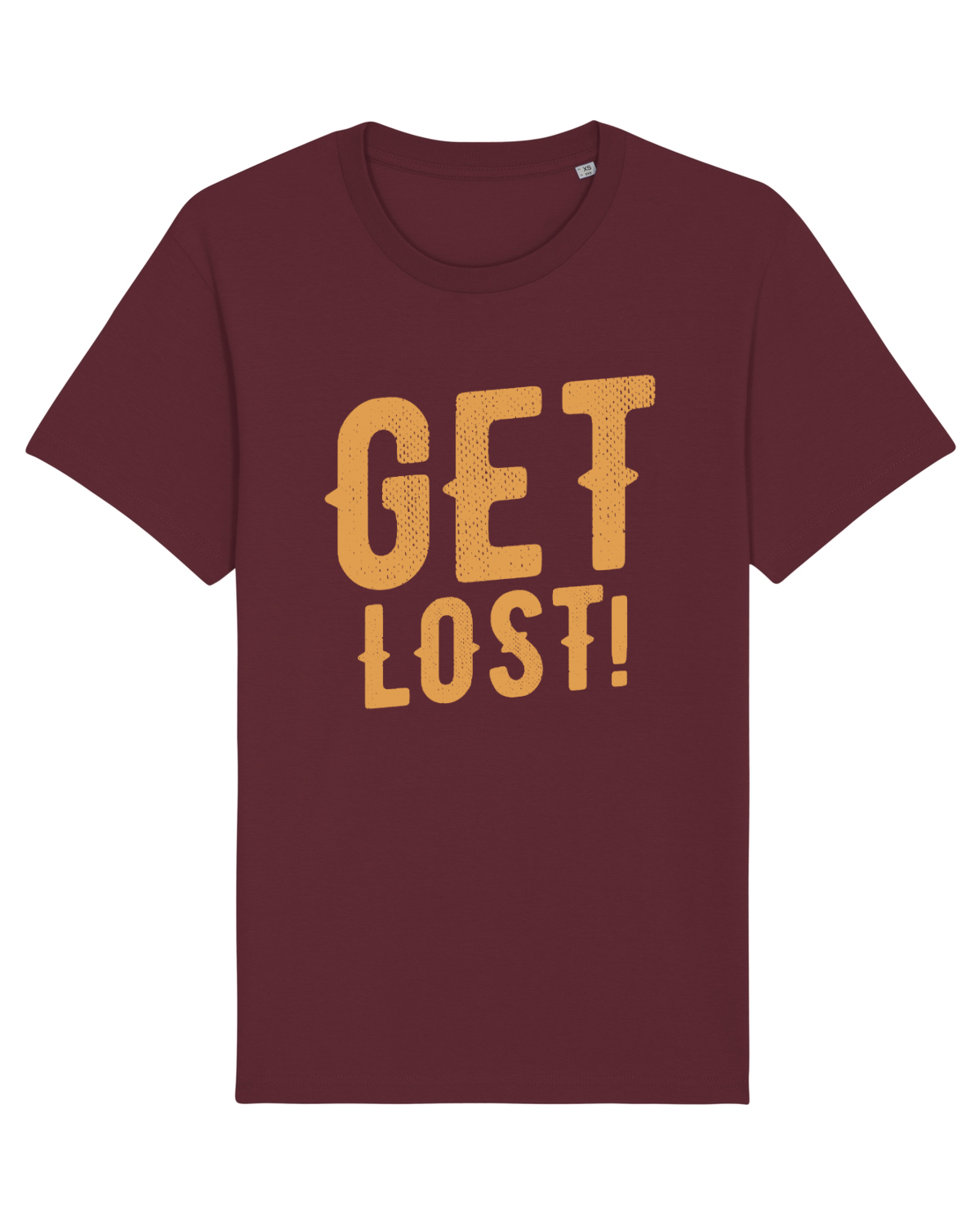 Tricou mânecă scurtă Unisex Rocker Burgundy