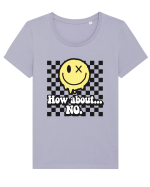How about... No. Tricou mânecă scurtă guler larg fitted Damă Expresser