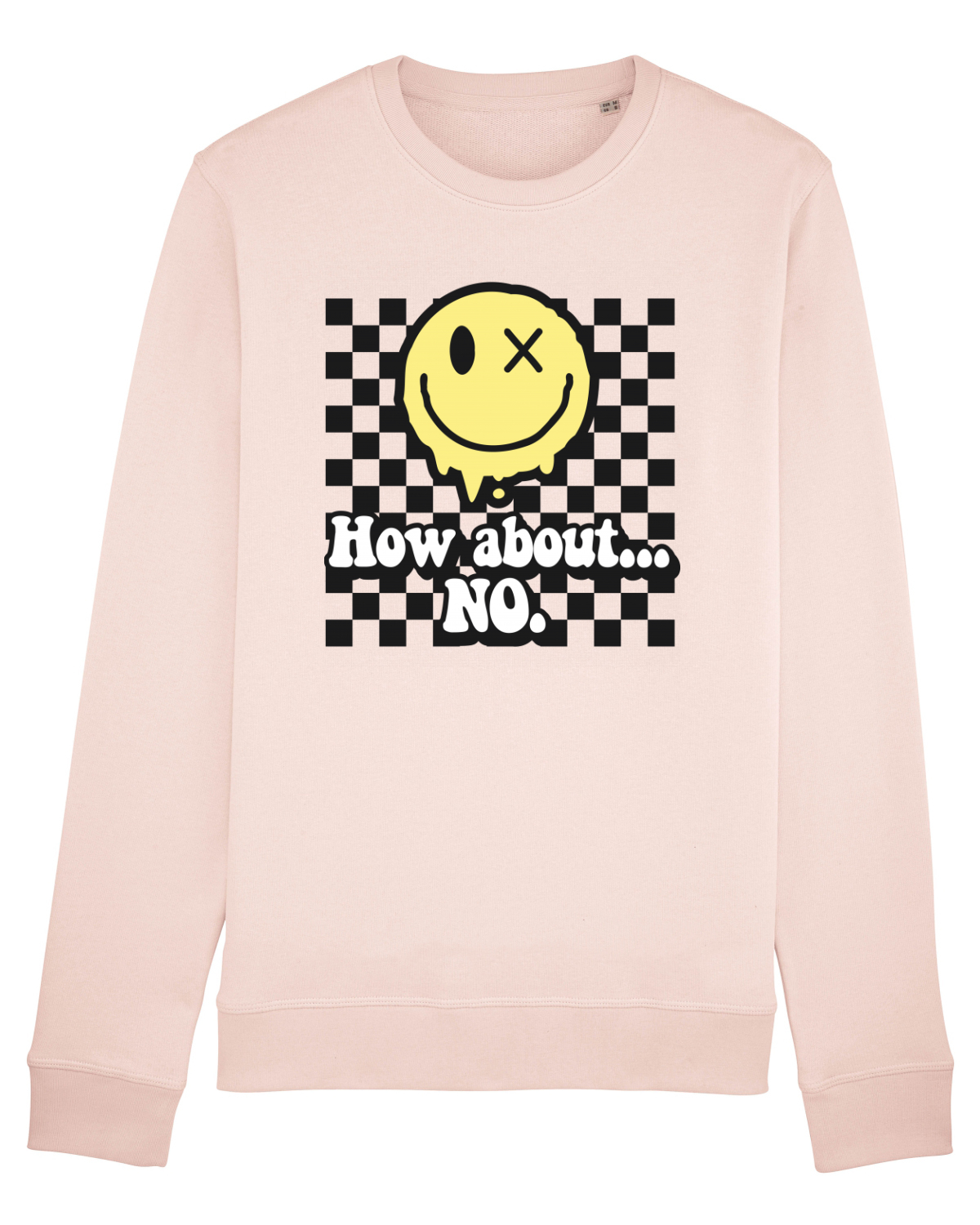 Bluză mânecă lungă Unisex Rise Candy Pink