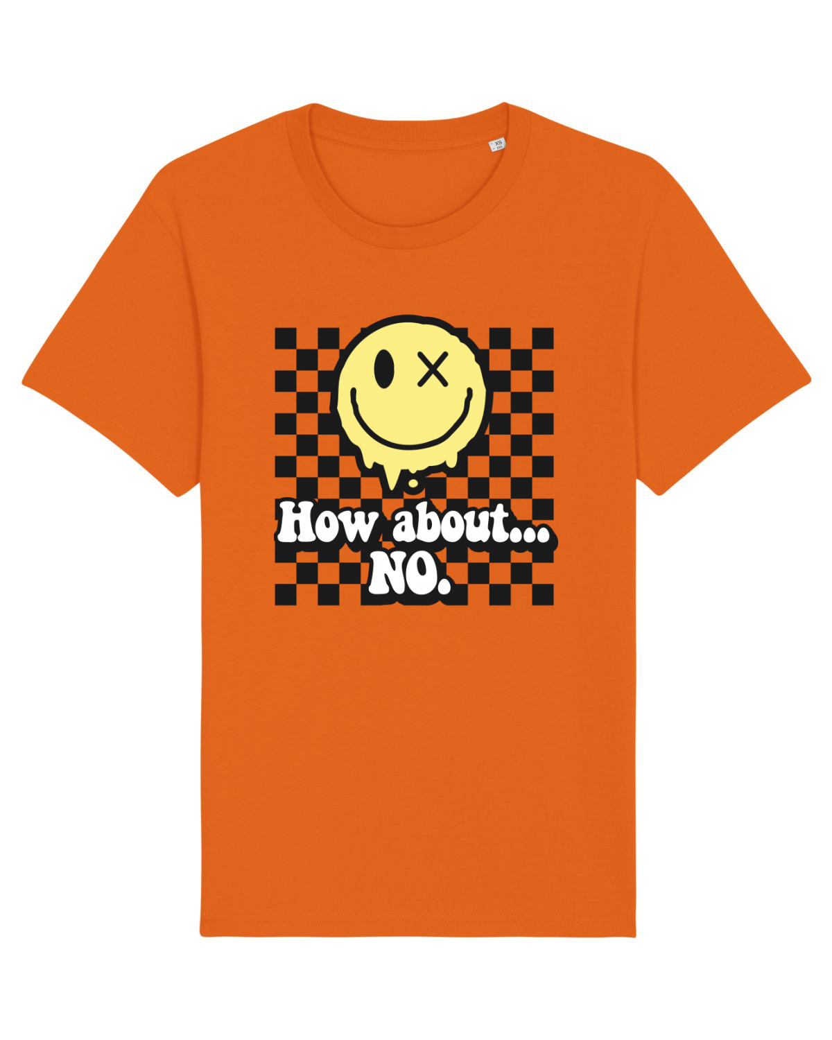 Tricou mânecă scurtă Unisex Rocker Bright Orange