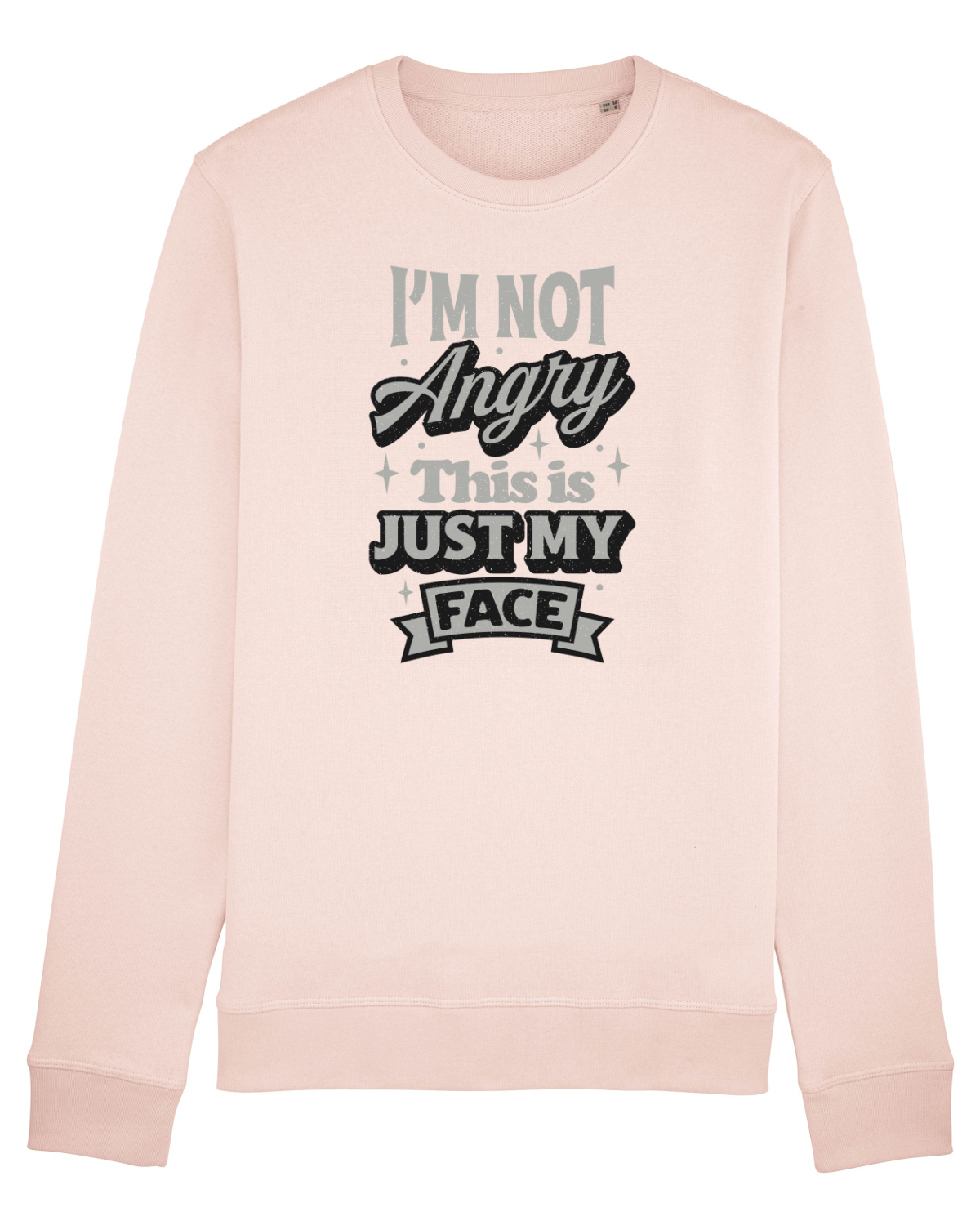 Bluză mânecă lungă Unisex Rise Candy Pink