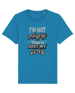 I'm not angry this is just my face Tricou mânecă scurtă Unisex Rocker