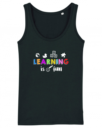 Learning is fun Black