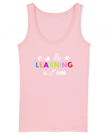 Learning is fun Cotton Pink