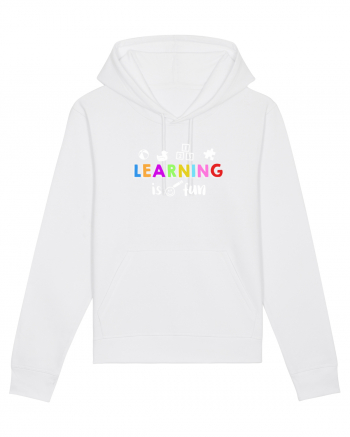 Learning is fun White