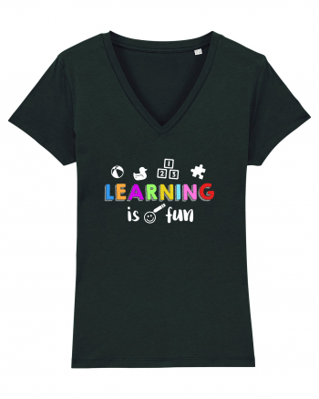 Learning is fun Black