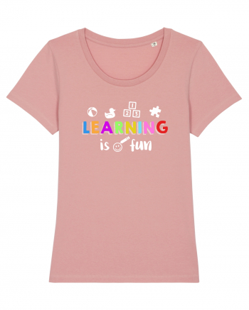 Learning is fun Canyon Pink