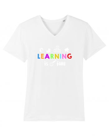 Learning is fun White