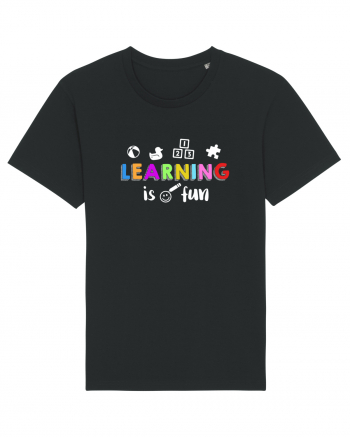 Learning is fun Black