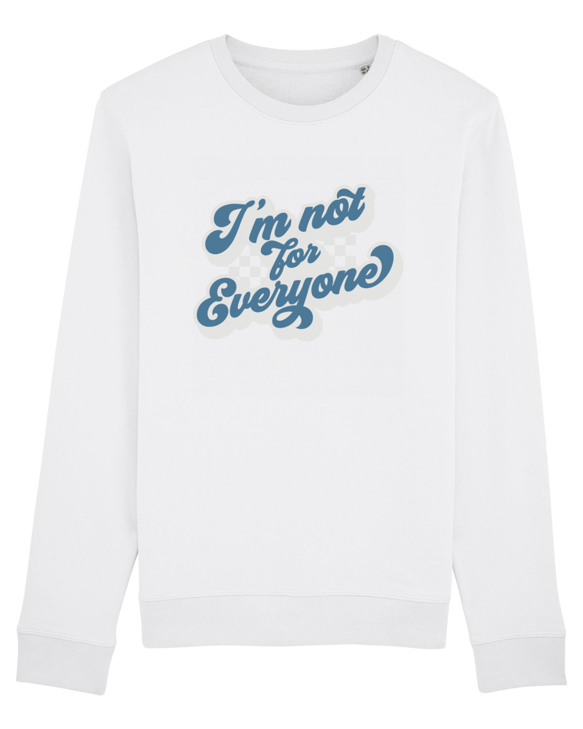 Bluză mânecă lungă Unisex Rise White