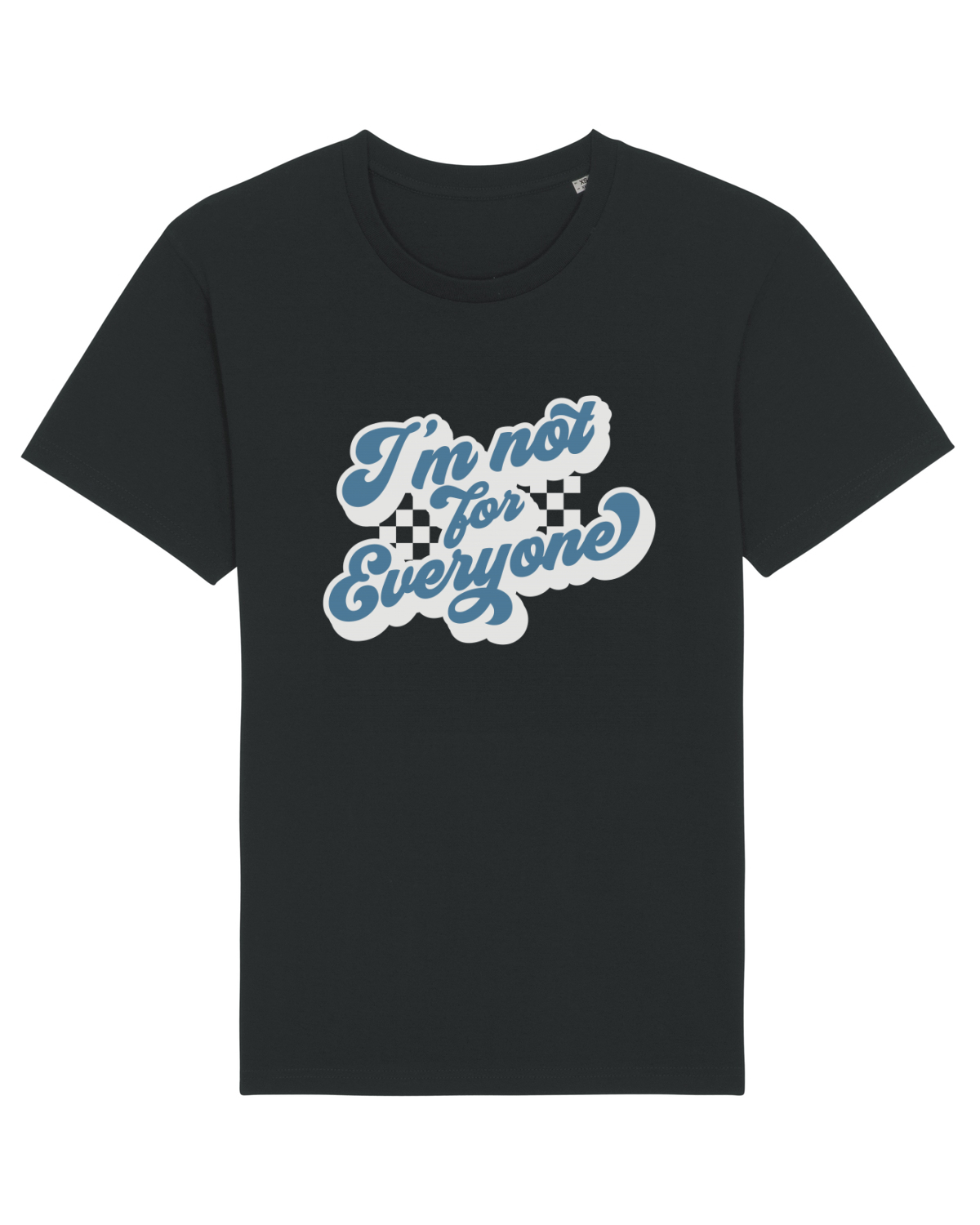 Tricou mânecă scurtă Unisex Rocker Black