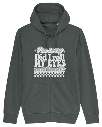I'm sorry did I roll my eyes out loud? Anthracite