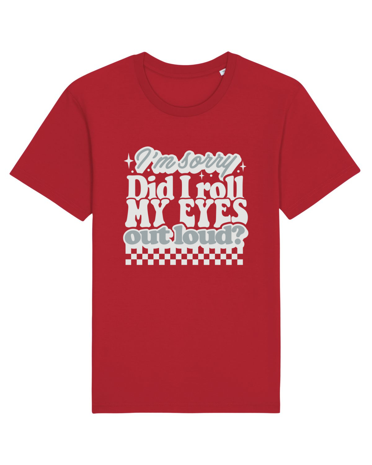 Tricou mânecă scurtă Unisex Rocker Red