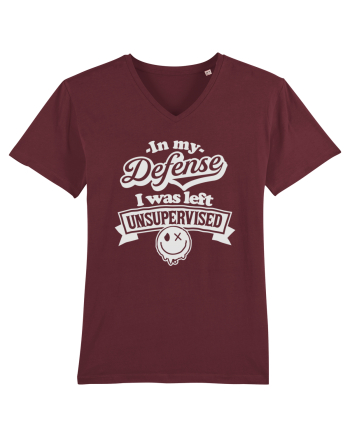In my defense I was left unsupervised Burgundy