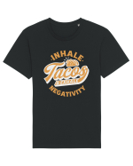 Inhale tacos and exhale negativity Tricou mânecă scurtă Unisex Rocker
