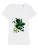 de St Patrick - Call me lucky Tricou mânecă scurtă guler V Damă Evoker