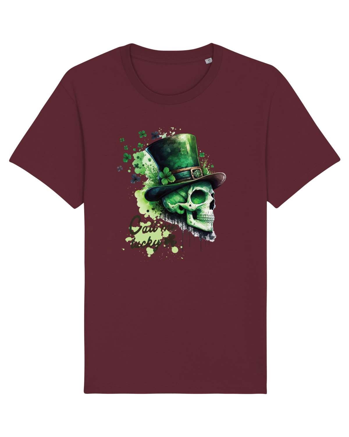 Tricou mânecă scurtă Unisex Rocker Burgundy