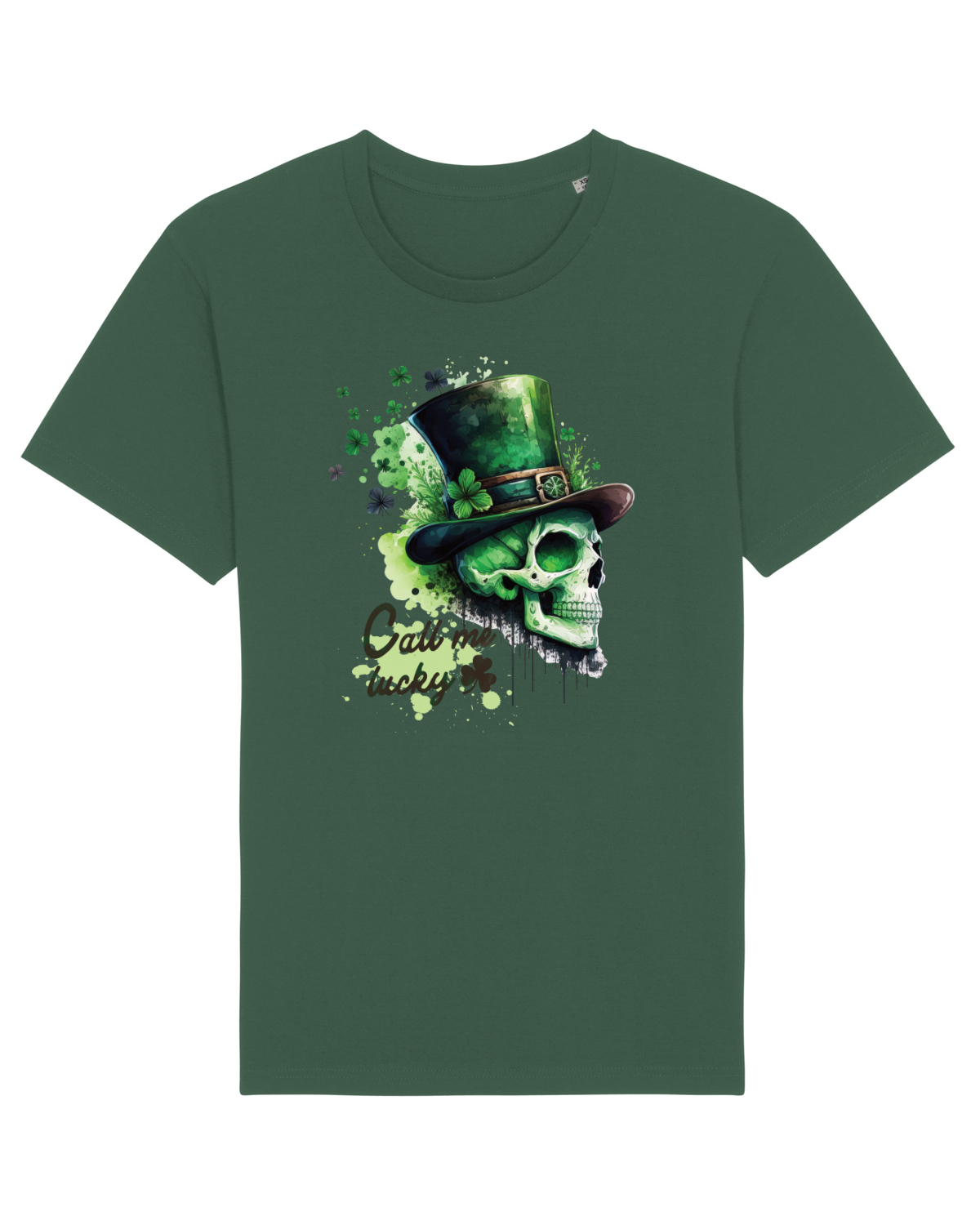 Tricou mânecă scurtă Unisex Rocker Bottle Green