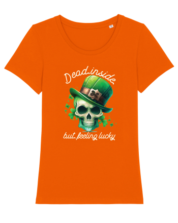 de St Patrick - Dead inside but feeling lucky Bright Orange