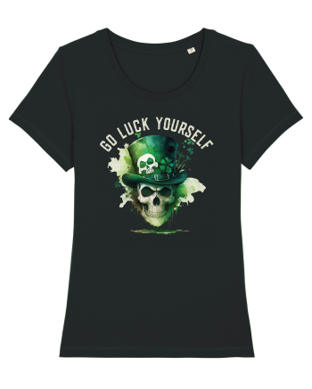 de St Patrick - Go luck yourself Black