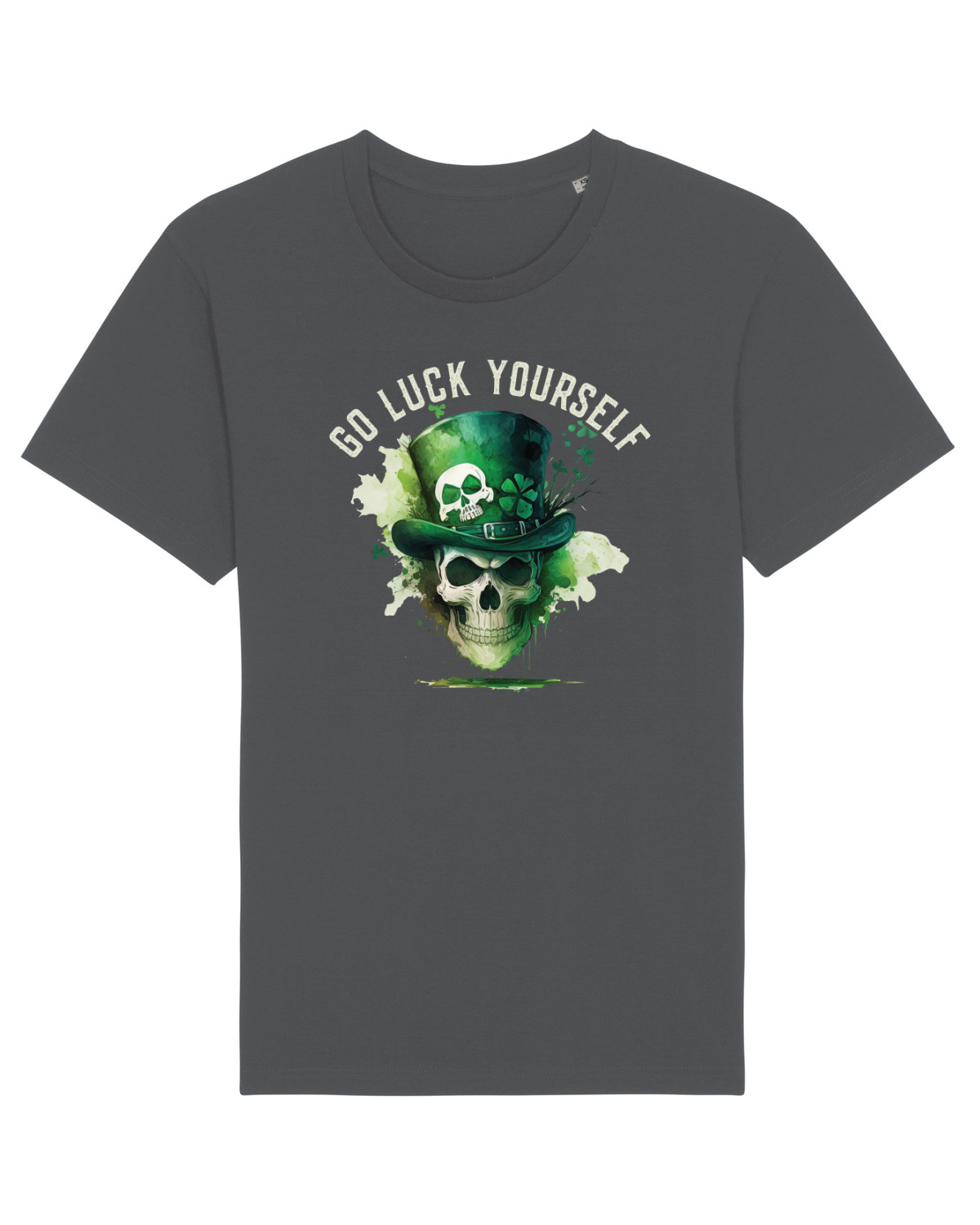 Tricou mânecă scurtă Unisex Rocker Anthracite