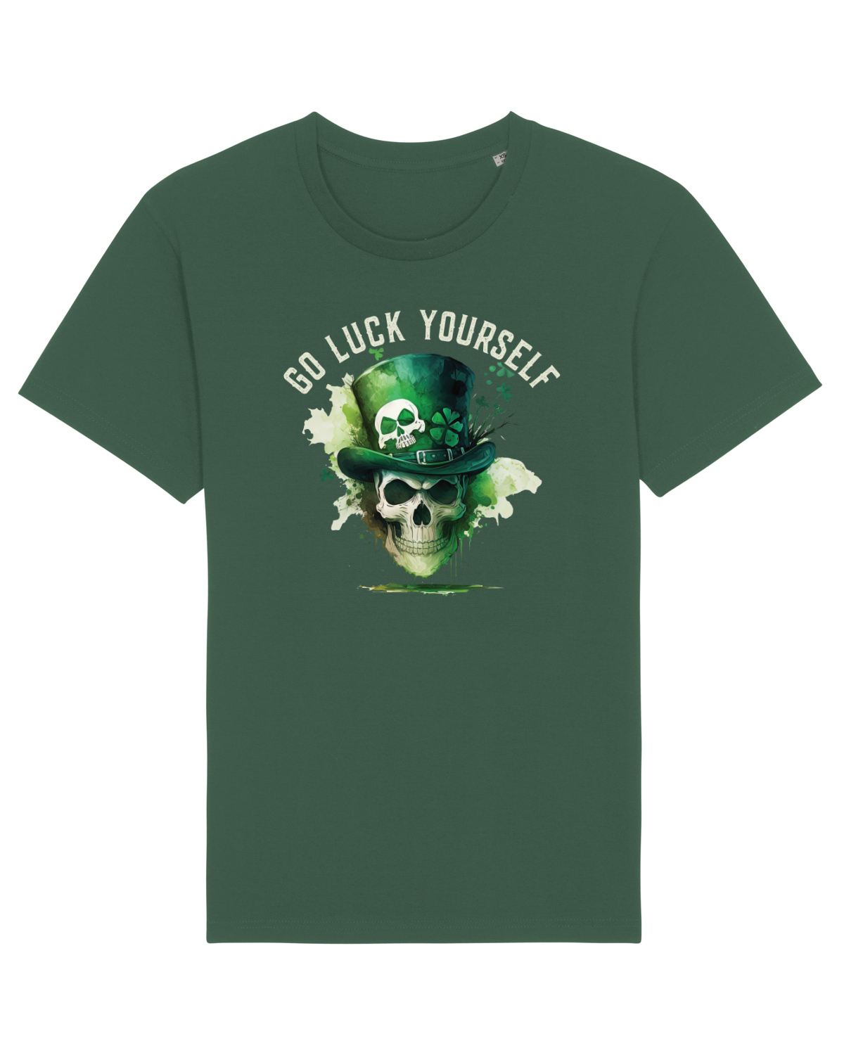 Tricou mânecă scurtă Unisex Rocker Bottle Green