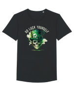 de St Patrick - Go luck yourself Tricou mânecă scurtă guler larg Bărbat Skater